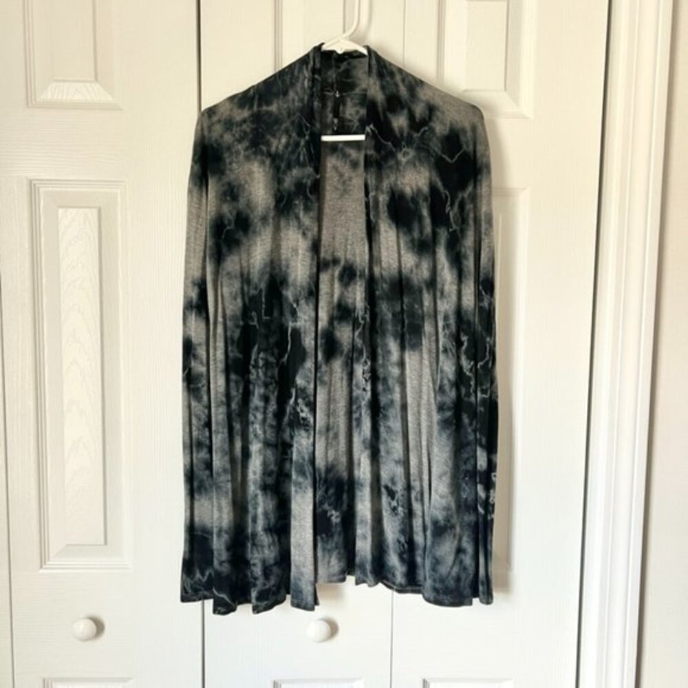 Tie Dye Thin Light Cardigan Small